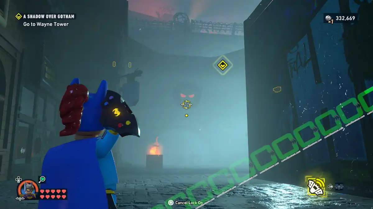 League Banner 1 - A Shadow over Gotham - Mission 16 - Lego Batman Legacy of the Dark Knight camzillasmom.com