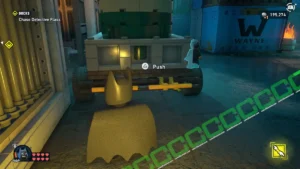 Push Trailer with Canisters - Chase Detective Flass - Docks - Mission 3 - Lego Batman Legacy of the Dark Knight camzillasmom.com