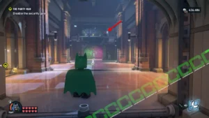 Red Brick Start - Disable the Security Gate - The Party Man - Mission 8 - Lego Batman Legacy of the Dark Knight camzillasmom.com