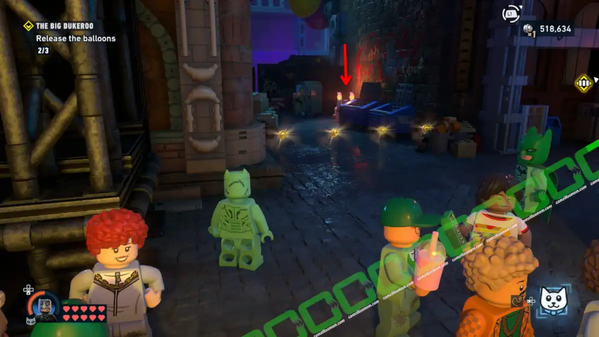 Second Balloon Cake 4 of 5 - The Big Dukeroo - Mission 9 Joker - Lego Batman Legacy of the Dark Knight camzillasmom.com