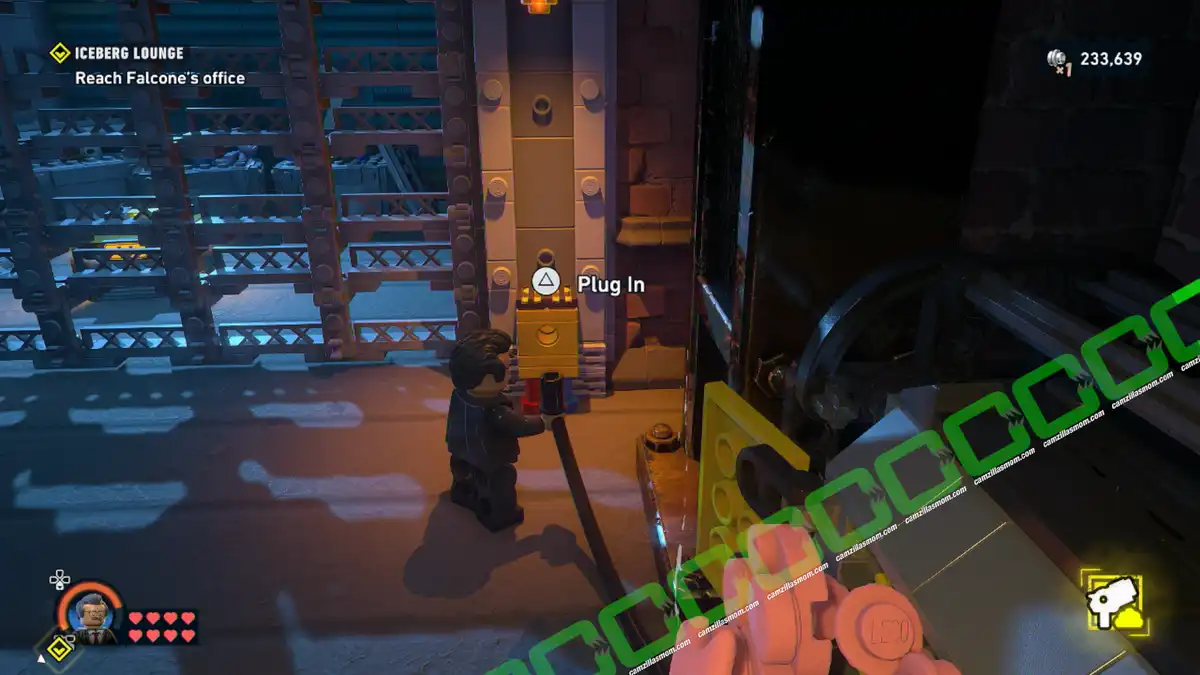 Sha-kham Asylum Sign Plug - Carmine Falcone - Lego Batman Legacy of the Dark Knight camzillasmom.com
