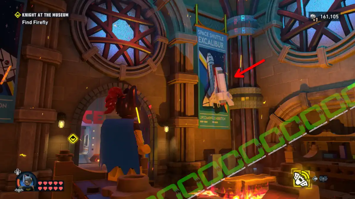 Spaceship 4 - Find Firefly - Knight At the Museum - Mission 13- Lego Batman Legacy of the Dark Knight camzillasmom.com