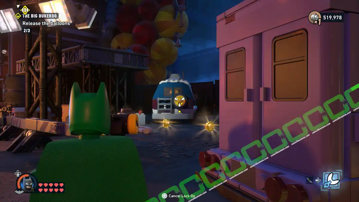 Third Balloon - WayneTech Chace 4 - The Big Dukeroo - Mission 9 Joker - Lego Batman Legacy of the Dark Knight camzillasmom.com