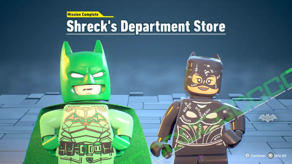 Thumb Mission 6 Shrecks Department Store - Lego Batman Legacy of the Dark Knight camzillasmom.com