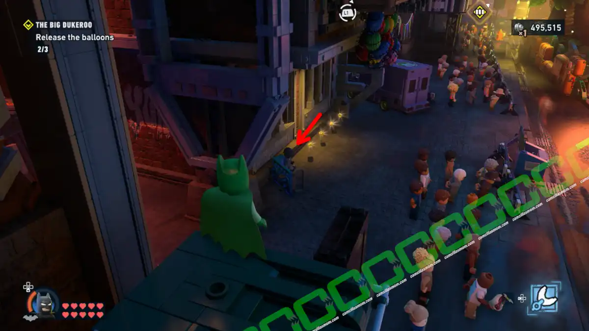 WayneTech Cache 2 Delivery Guy - The Big Dukeroo - Mission 9 Joker - Lego Batman Legacy of the Dark Knight camzillasmom.com