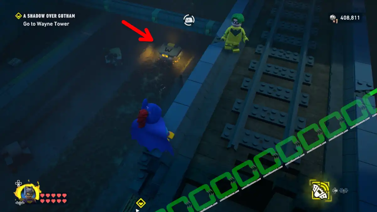 WayneTech Cache 3 - A Shadow over Gotham - Mission 16 - Lego Batman Legacy of the Dark Knight camzillasmom.com