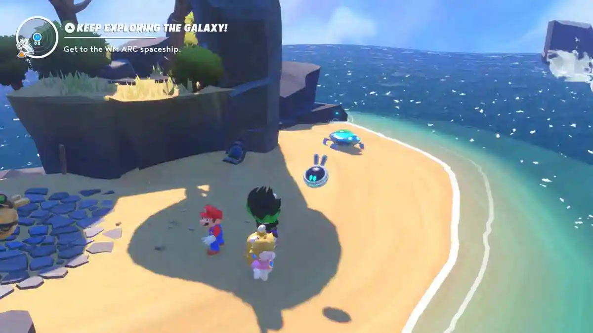The-Lighthouse-Memory-location-Beacon-Beach-Mario-Rabbids-Sparks-of-Hope-2022 camzillasmom.com