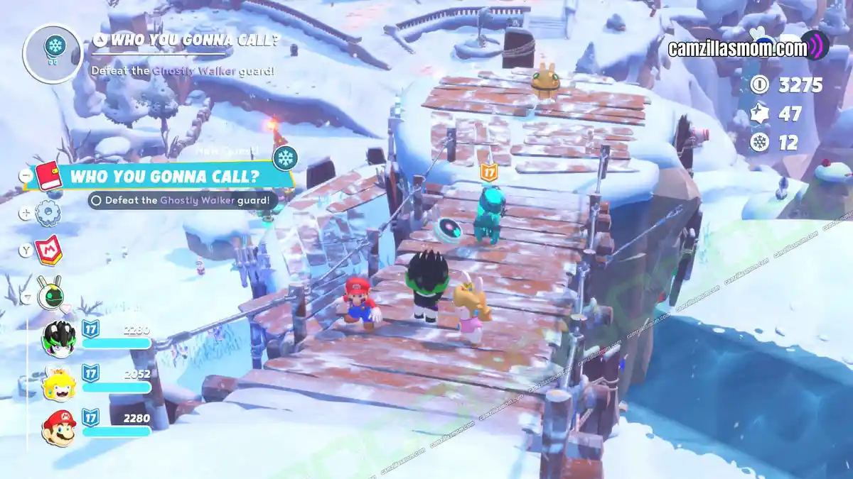 Who-You-Gonna-Call-Memory-location-Pristine-Peaks-Mario-Rabbids-Sparks-of-Hope-2022 camzillasmom.com