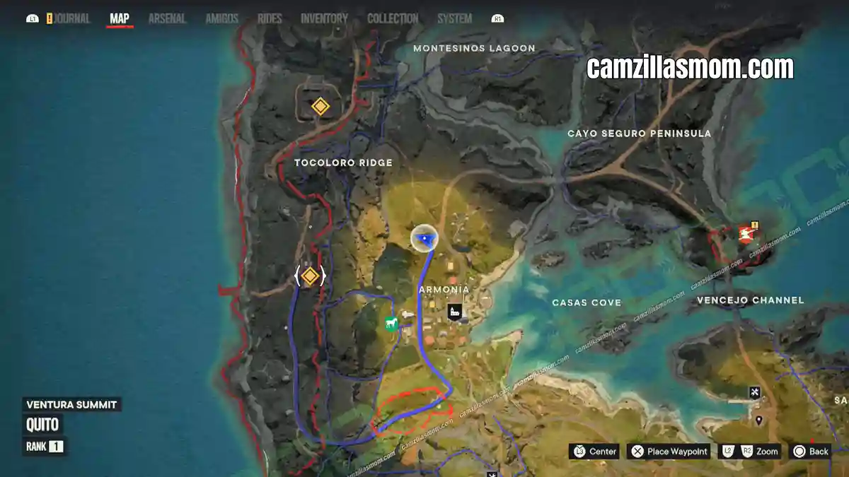 1-Criptograma-Chest-Armonia---map---Quito---FC6 Armonia, Isla Santuario, Quito Criptograma Chest location on the map, Far Cry 6 › camzillasmom.com