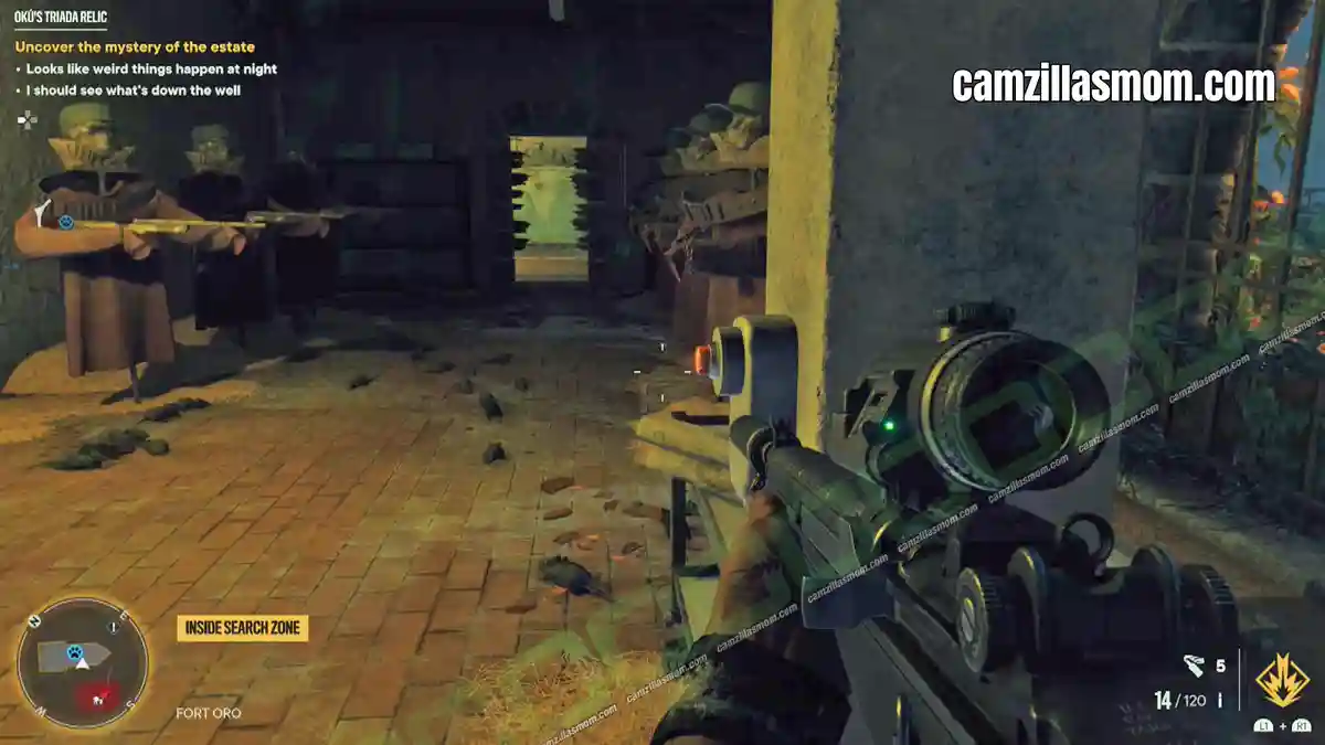 12-Okus-Triada-Relic---Treasure-Hunt---map---FC6 Wooden-barricaded-door-smashed-armed-dolls-room-Fort-Oro-Far-Cry-6 › camzillasmom.com