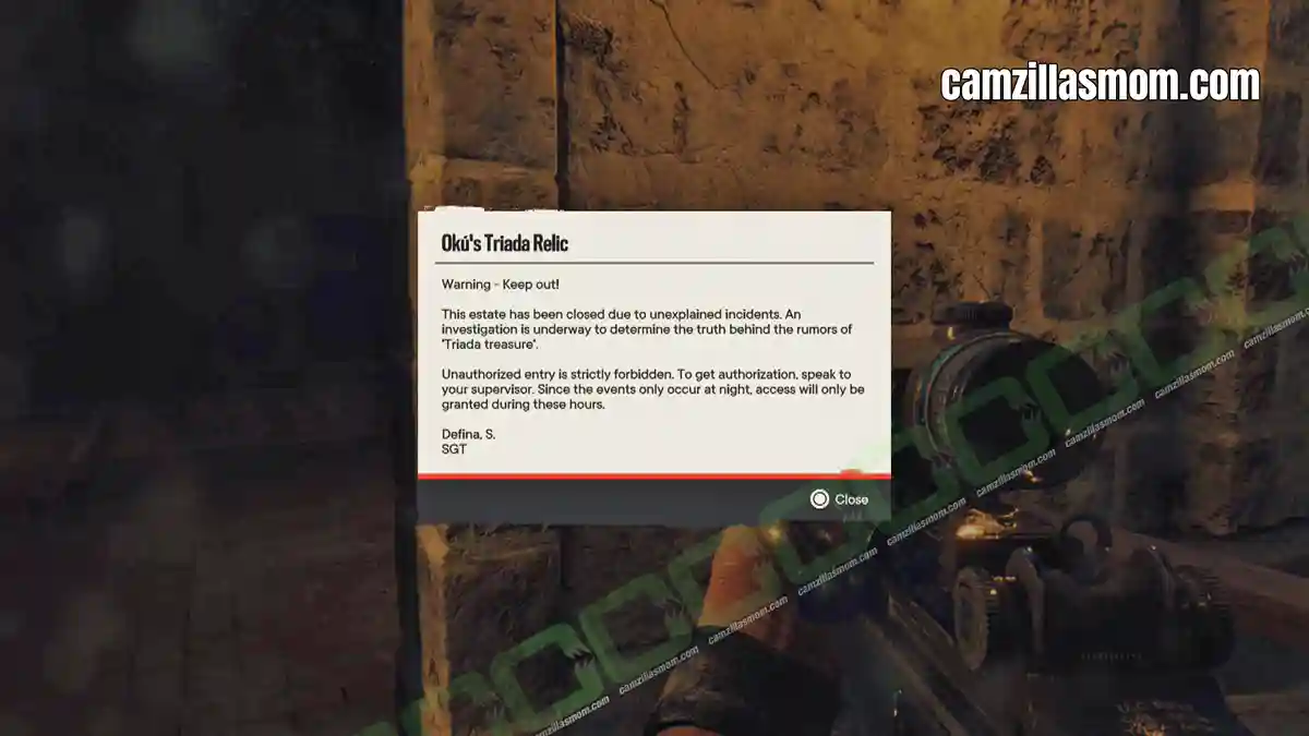 3-Okus-Triada-Relic---Treasure-Hunt---map---FC6 Mirror-room-dining-hall-ground-floor-Fort-Oro-Far-Cry-6 › camzillasmom.com