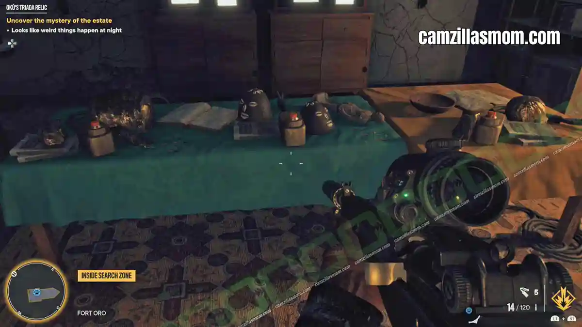 7-Okus-Triada-Relic---Treasure-Hunt---map---FC6 Three-buttons-Center-Left-Right-table-Fort-Oro-Far-Cry-6 › camzillasmom.com