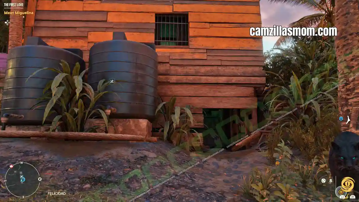 7-Passing-the-Torch---Treasure-Hunt---FC6 Far Cry 6 Passing the Torch treasure hunt wooden barricade entry at the yellow house near the black tanks › camzillasmom.com