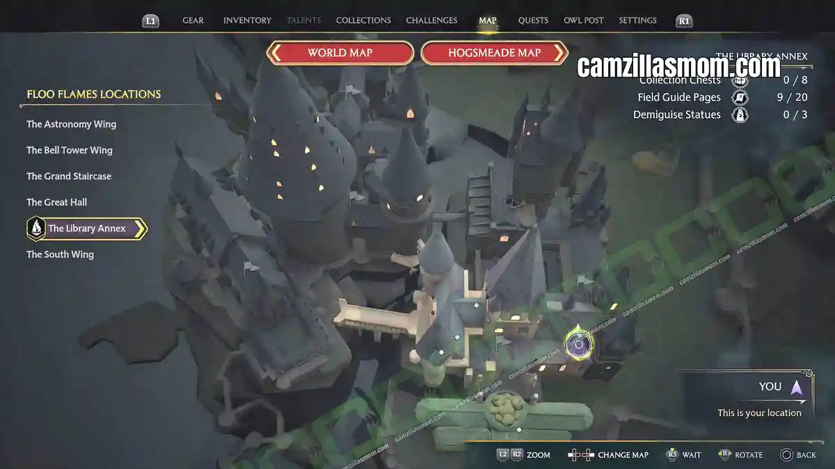 Black-Frame-Library-The-Library-Annex-map-2-Hogwarts-Legacy-2023-camzillasmomcom_ › camzillasmom.com