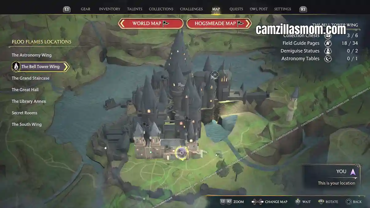 Black-Painting-Egyption-statue-Bell-Tower-map-Hogwarts-Legacy-2023-camzillasmomcom_ › camzillasmom.com