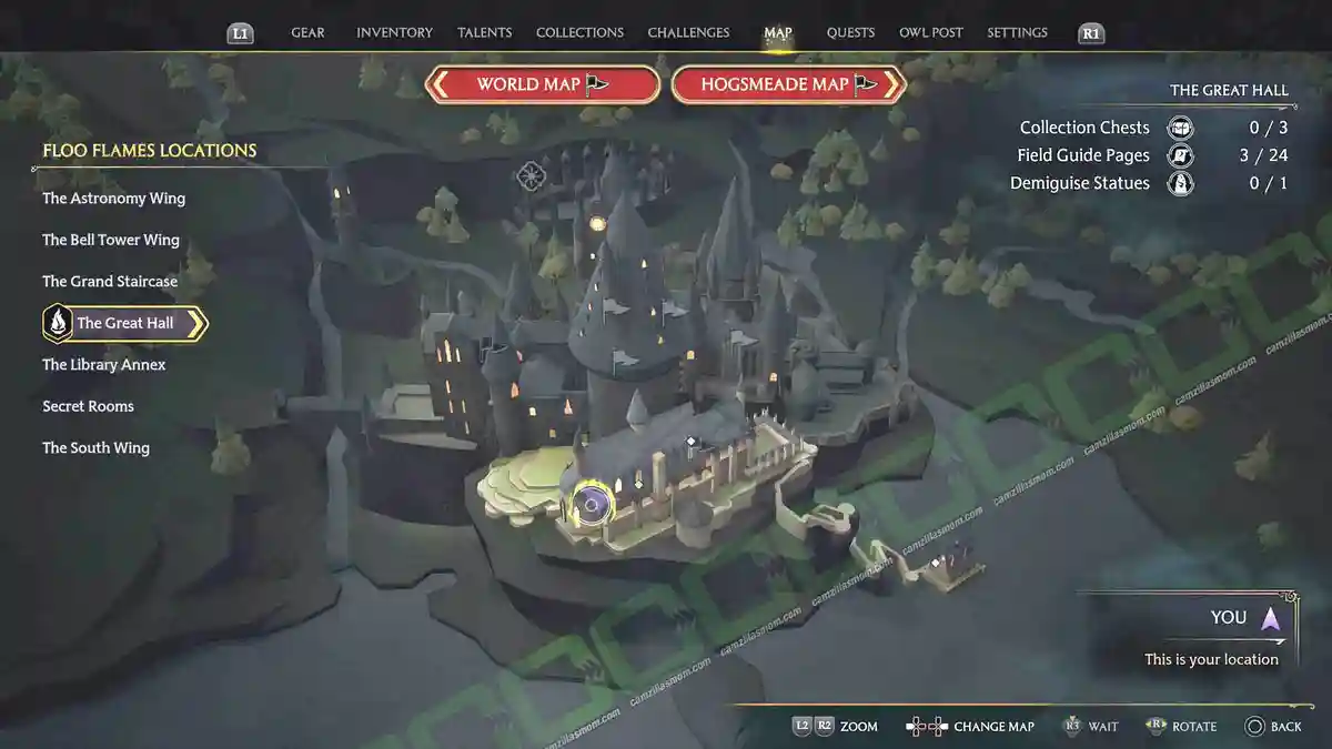 Chest-THE-GREAT-HALL-DINING-LOCKED-DOOR-map-Hogwarts-Legacy-2023-camzillasmomcom_ Locked door collection chest marked on the Great Hall map - Hogwarts Legacy › camzillasmom.com