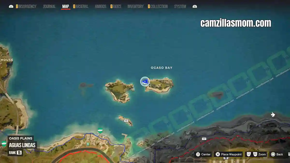 Criptograma-12---map---FC6 #12 - Shark Criptograma location on the map, Far Cry 6 › camzillasmom.com