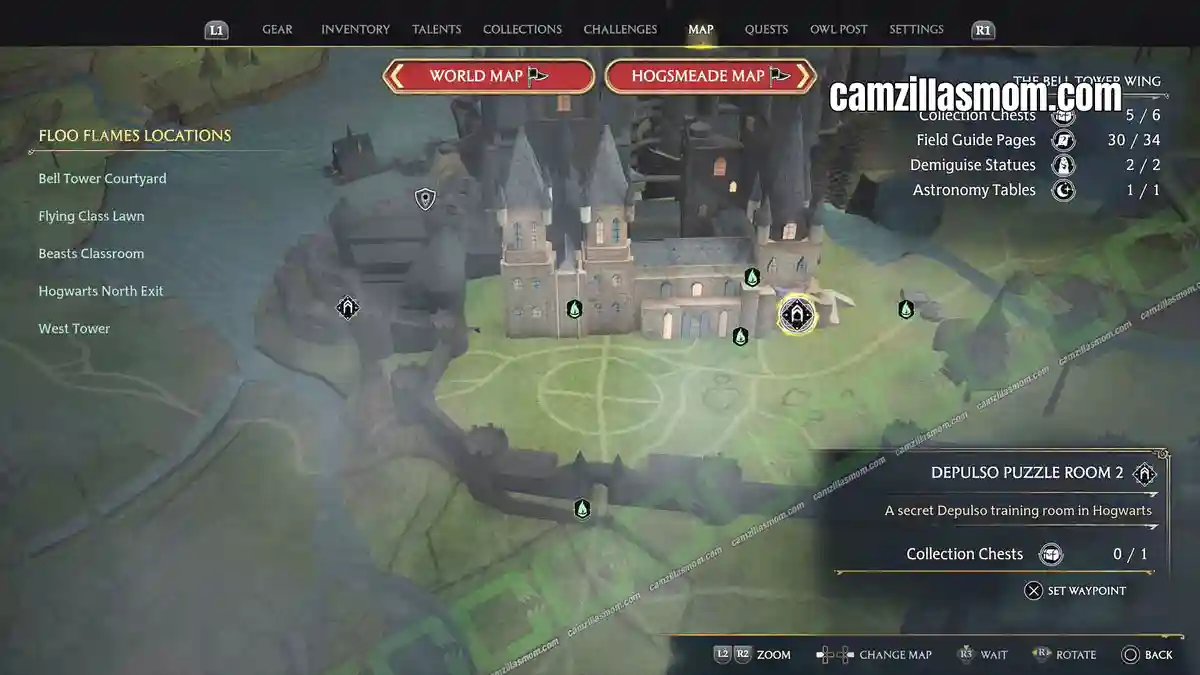 Depulso-Puzzle-Room-2-map-The-Bell-Tower-Wing-Hogwarts-Legacy-2023-camzillasmomcom_ › camzillasmom.com