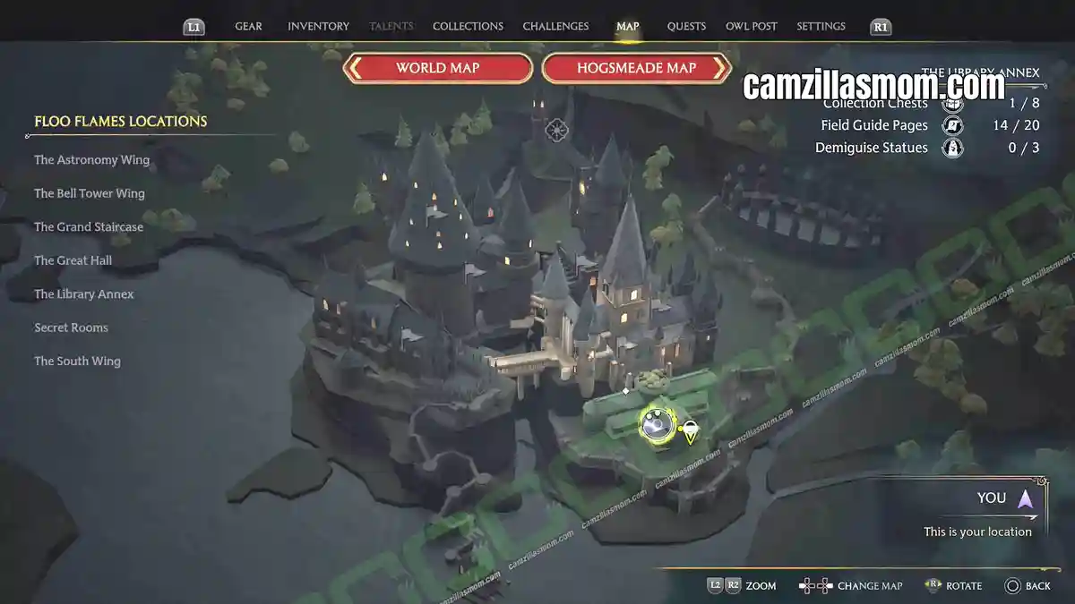 Dirigible-Plums-Guide-Pages-map-Hogwarts-Legacy-2023 › camzillasmom.com