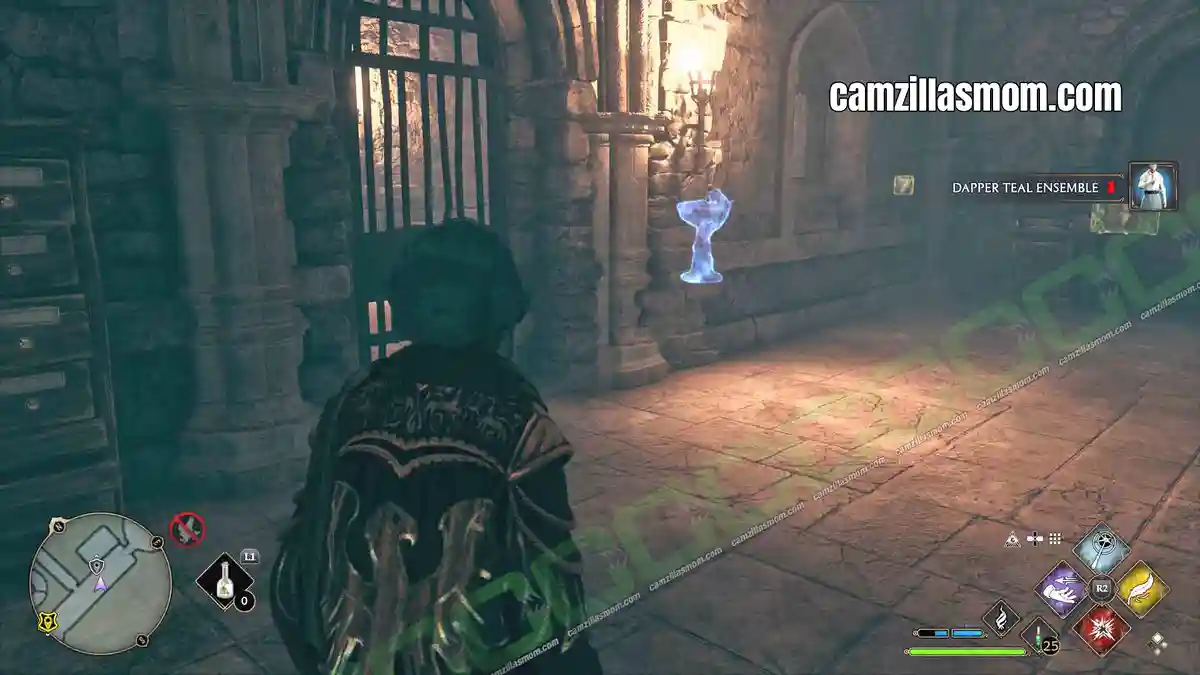 Dragon-Bowl-Dancing-Ghosts-Basement-location-Hogwarts-Legacy-2023-camzillasmomcom_ Dragon bowl behind the locked door in the Great Hall basement - Hogwarts Legacy › camzillasmom.com