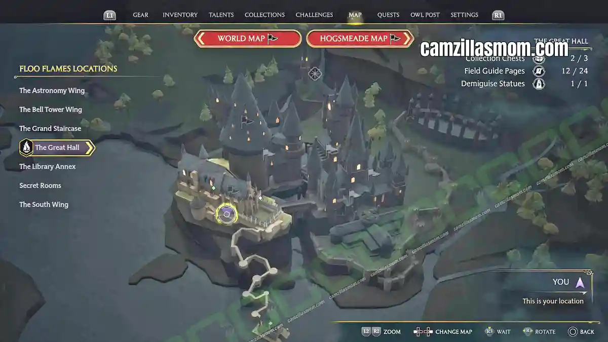 Dragon-Bowl-Dancing-Ghosts-Basement-map-Hogwarts-Legacy-2023-camzillasmomcom_ Basement dragon bowl marked on the map - Hogwarts Legacy › camzillasmom.com