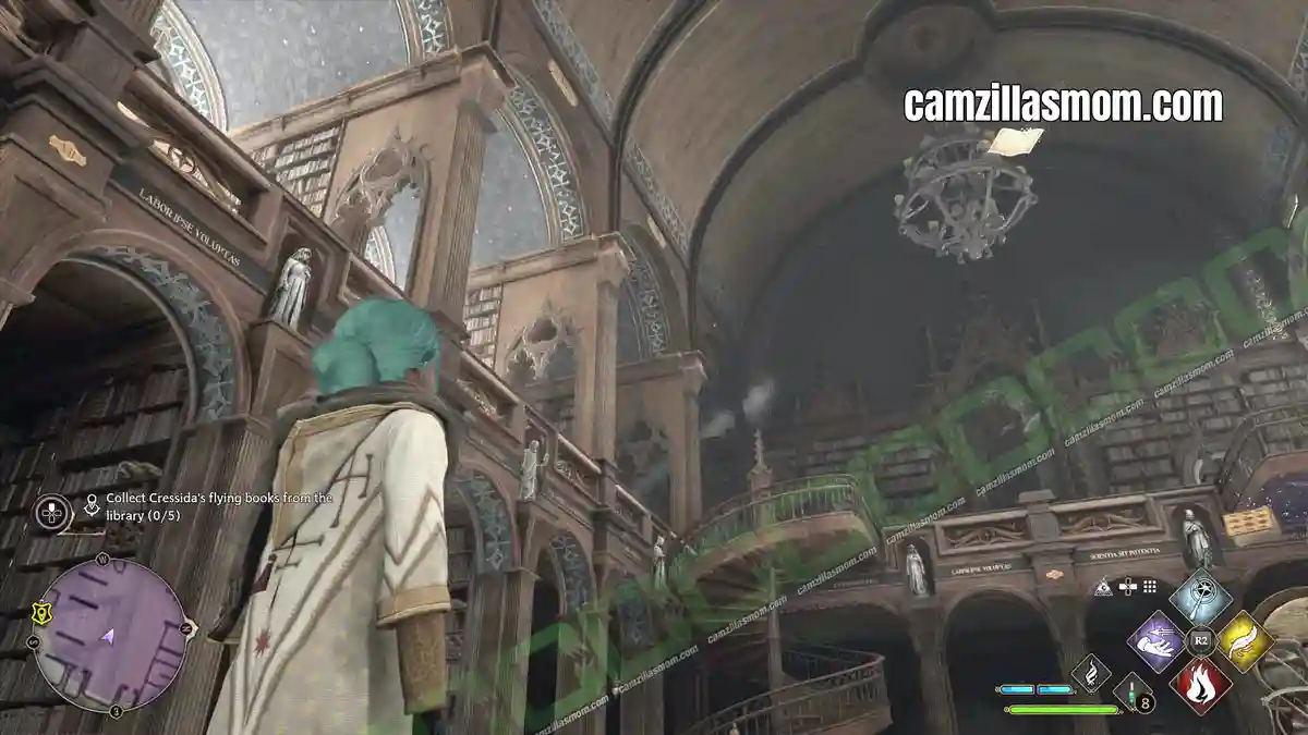Flying-Paper-Library-The-Library-Annex-location-Hogwarts-Legacy-2023-camzillasmomcom_ › camzillasmom.com