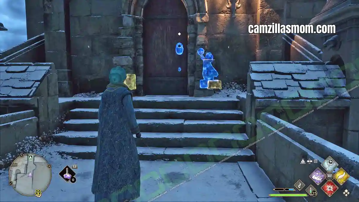 Globe-Statue-Bell-Tower-Wing-outside-near-carriage-location-Hogwarts-Legacy-2023-camzillasmomcom_ › camzillasmom.com