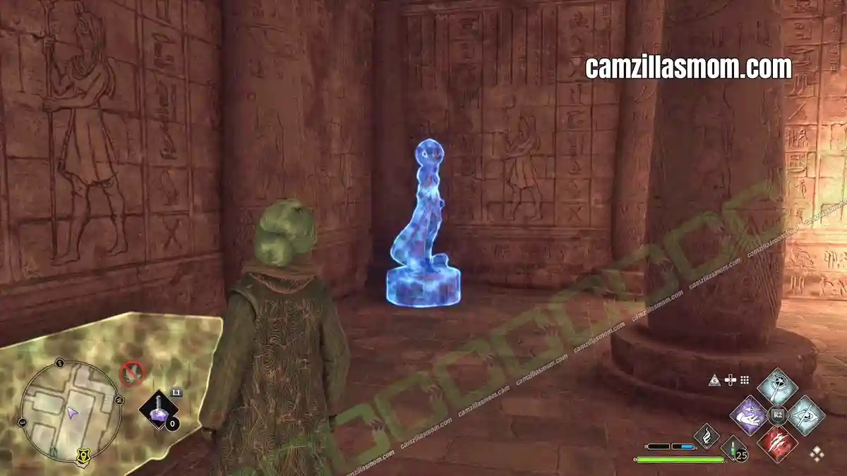 Globe-Statue-Egyption-statue-Bell-Tower-location-Hogwarts-Legacy-2023-camzillasmomcom_ › camzillasmom.com