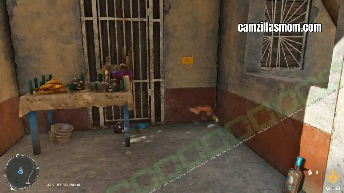 Hipocrisy-and-Hippocrates-3---location---FC6 Doctor › camzillasmom.com's Correspondence 3 document location – house near Cruz del Salvador, Far Cry 6