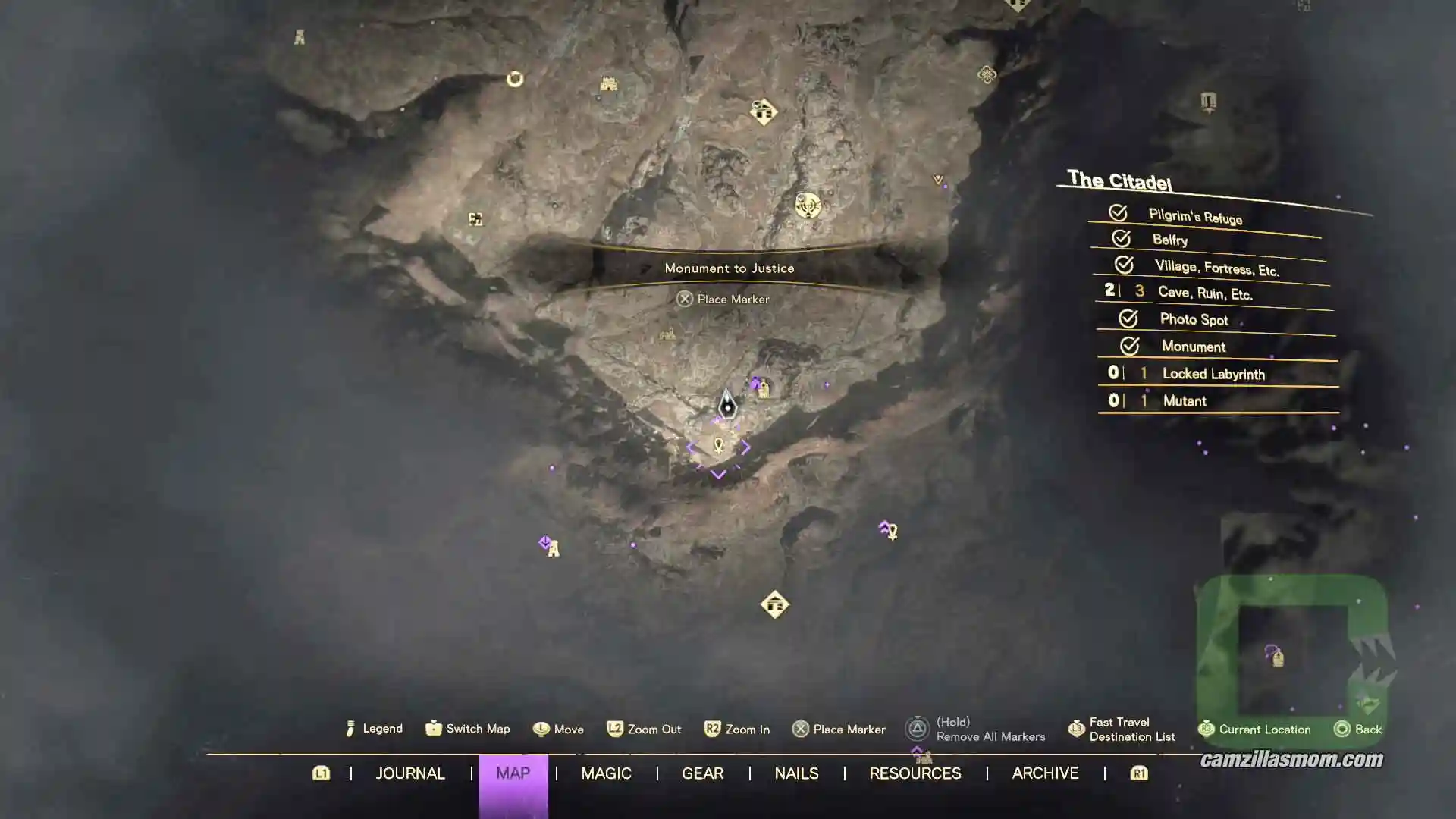Locked-Labyrinth-The-Citadel-map-Forspoken-2023 › camzillasmom.com
