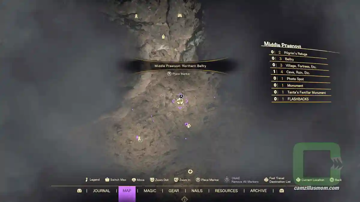 Northern-Belfry-Middle-Praenost-map-Forspoken-2023 › camzillasmom.com