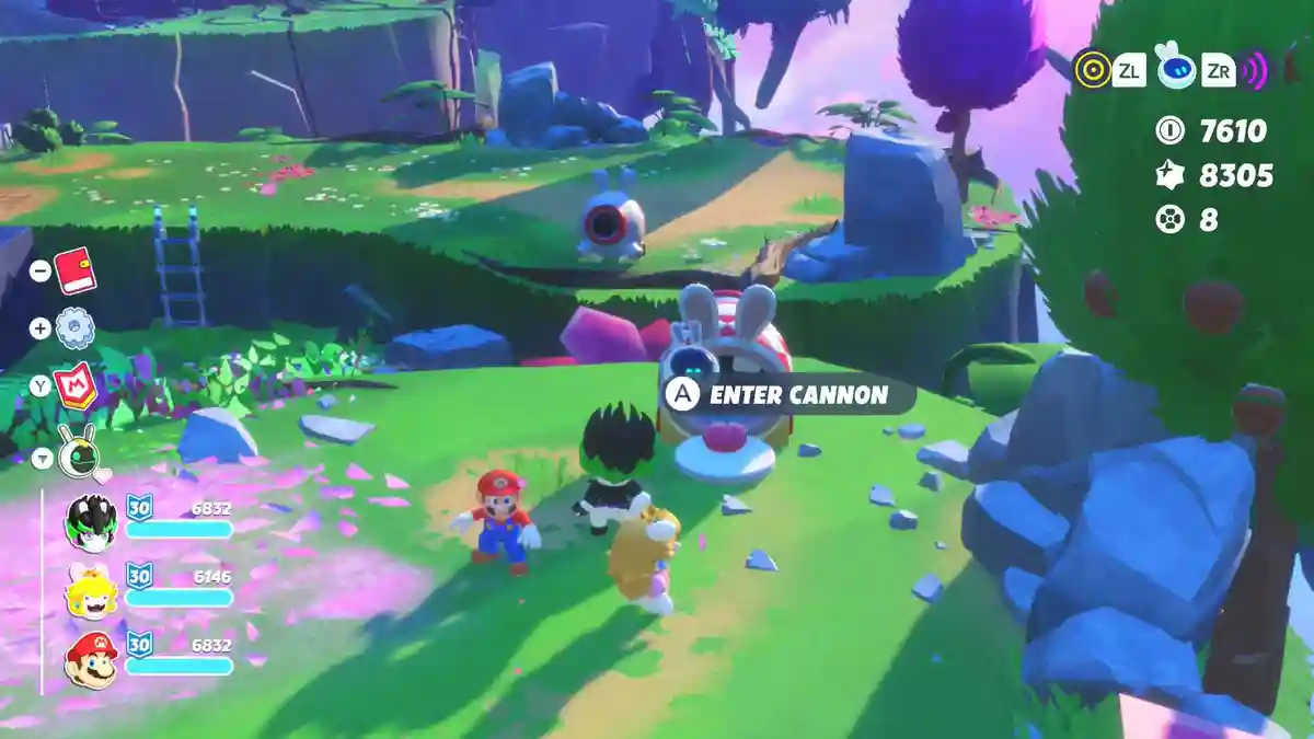 Treasure-Hunters-location-Terra-Flora-Mario-Rabbids-Sparks-of-Hope-2022 camzillasmom.com