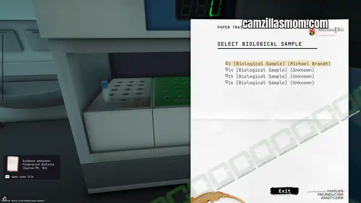 bio-evidence-analysis-four-samples-paper-trails-forensics-crime-scene-detective Four samples loaded into the Bio Evidence Analysis station › camzillasmom.com