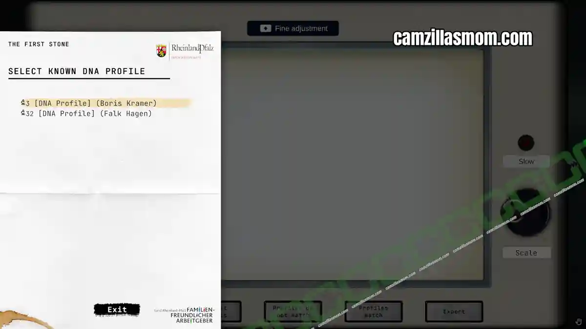 dna-profile-selection-boris-kramer-the-first-stone-crime-scene-detective › camzillasmom.com