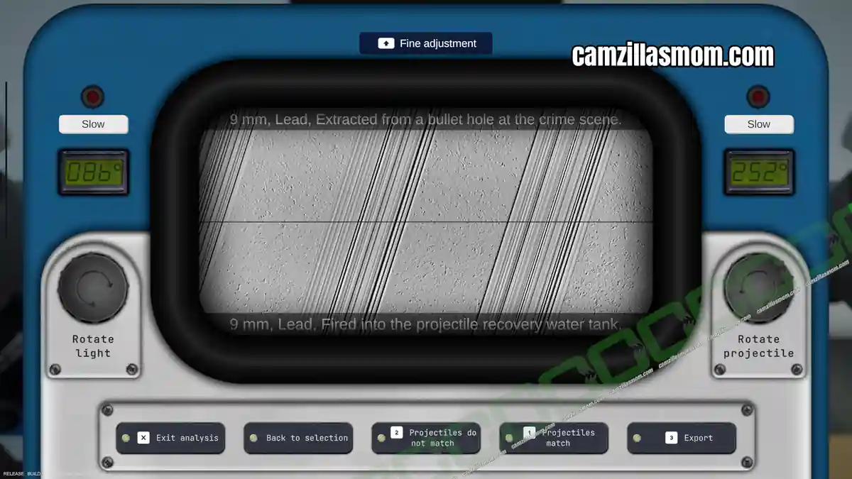 projectiles-restroom-gun-match-blood-ties-at-the-pool-bar-forensics-crime-scene-detective Projectile comparison confirming the restroom firearm matches the bullet hole › camzillasmom.com
