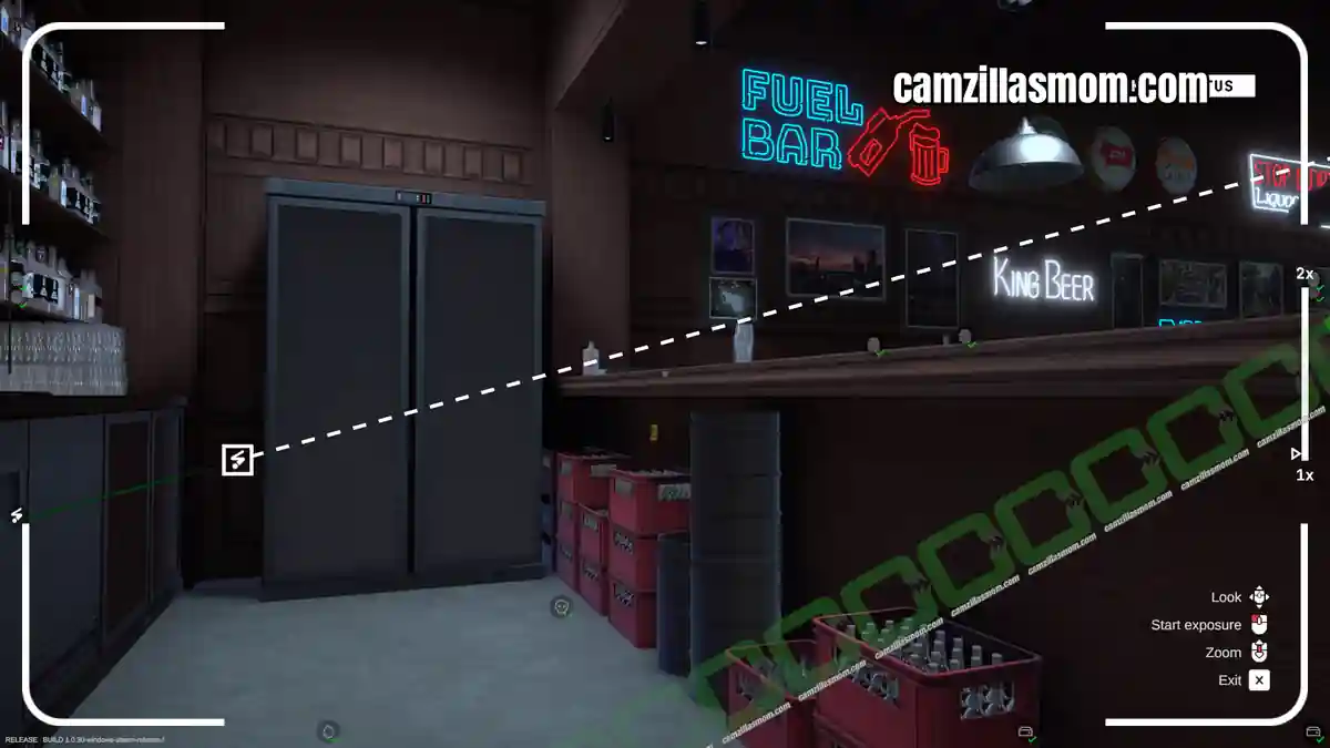 trajectory-rod-through-the-camera-blood-ties-at-the-pool-bar-forensics-crime-scene-detective Trajectory rod and camera set up to analyse the bullet › camzillasmom.com's path