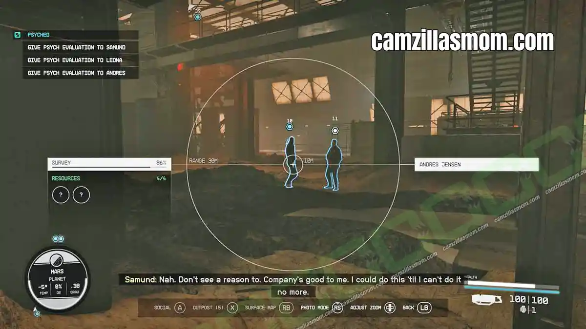 1-give-psych-evaluation-psyched-starfield Handing the psych evaluation to Samund and Anders on the Cydonia mining level in Starfield › camzillasmom.com