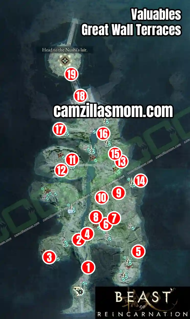 Valuables The Great Wall Terraces Beast of Reincarnation › camzillasmom.com