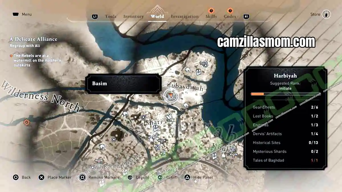 1-historical-site-harbiyah-collectibles-assassins-creed-mirage › camzillasmom.com