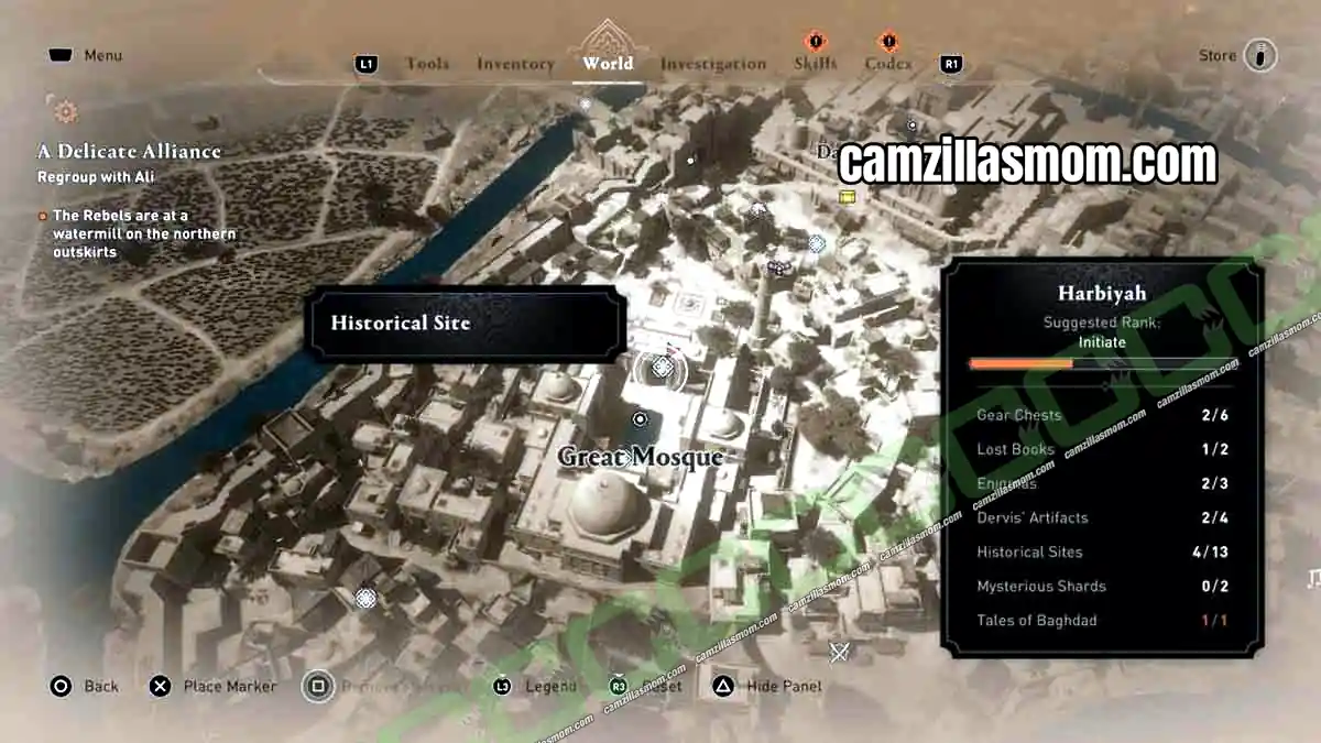 10-historical-site-harbiyah-collectibles-assassins-creed-mirage › camzillasmom.com