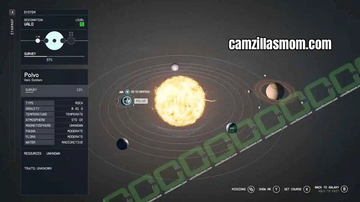 10-hopetech-valo-system-first-contact-starfield HopeTech building next to the Hopetown landing pad on Polvo in the Valo System in Starfield › camzillasmom.com
