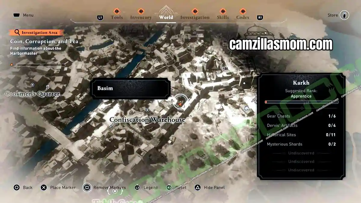 11-note-harbormaster-investigation-assassins-creed-mirage Camp on the east side of the Confiscation Warehouse with the first Harbormaster clue in Assassins Creed Mirage › camzillasmom.com