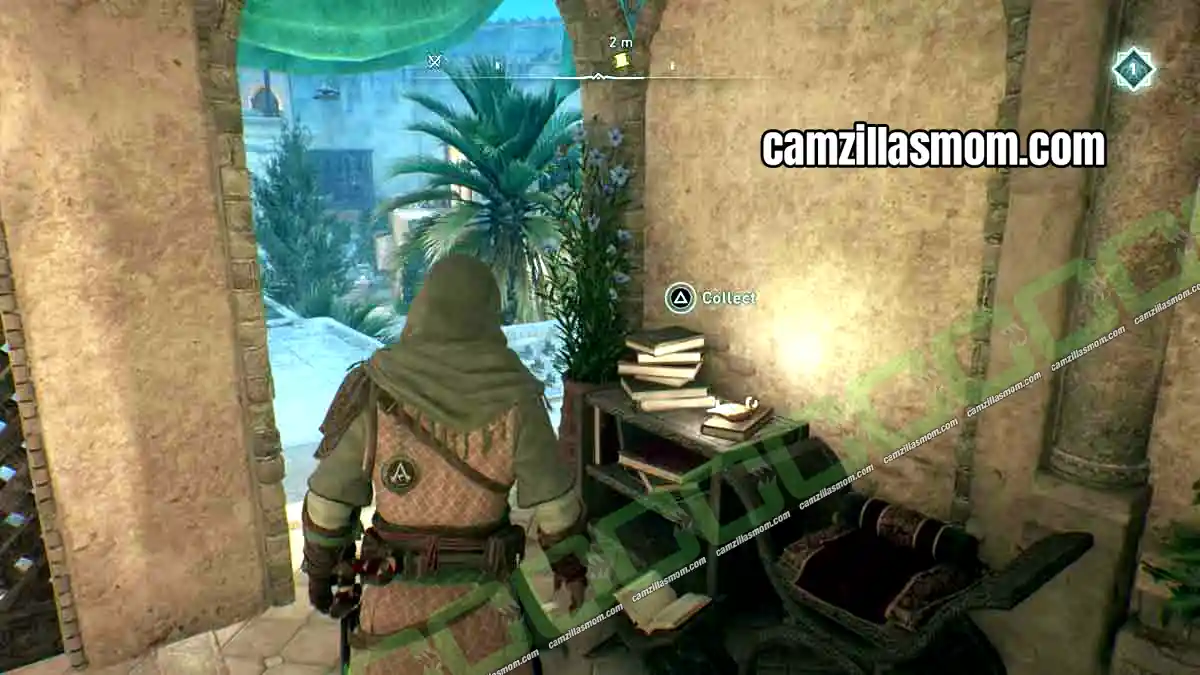12-enigma-abbasiyah-all-collectibles-assassins-creed-mirage Delight by the Dome Enigma scroll on the shelf outside the Mosque in Abbasiyah in Assassins Creed Mirage › camzillasmom.com
