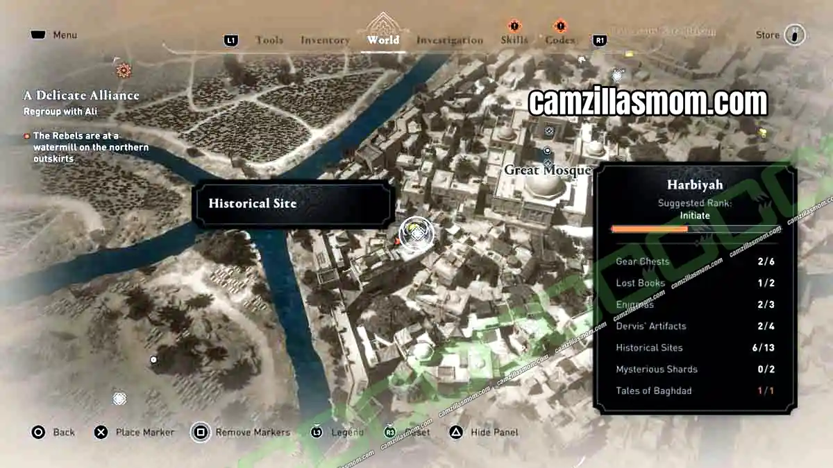 13-historical-site-harbiyah-collectibles-assassins-creed-mirage › camzillasmom.com