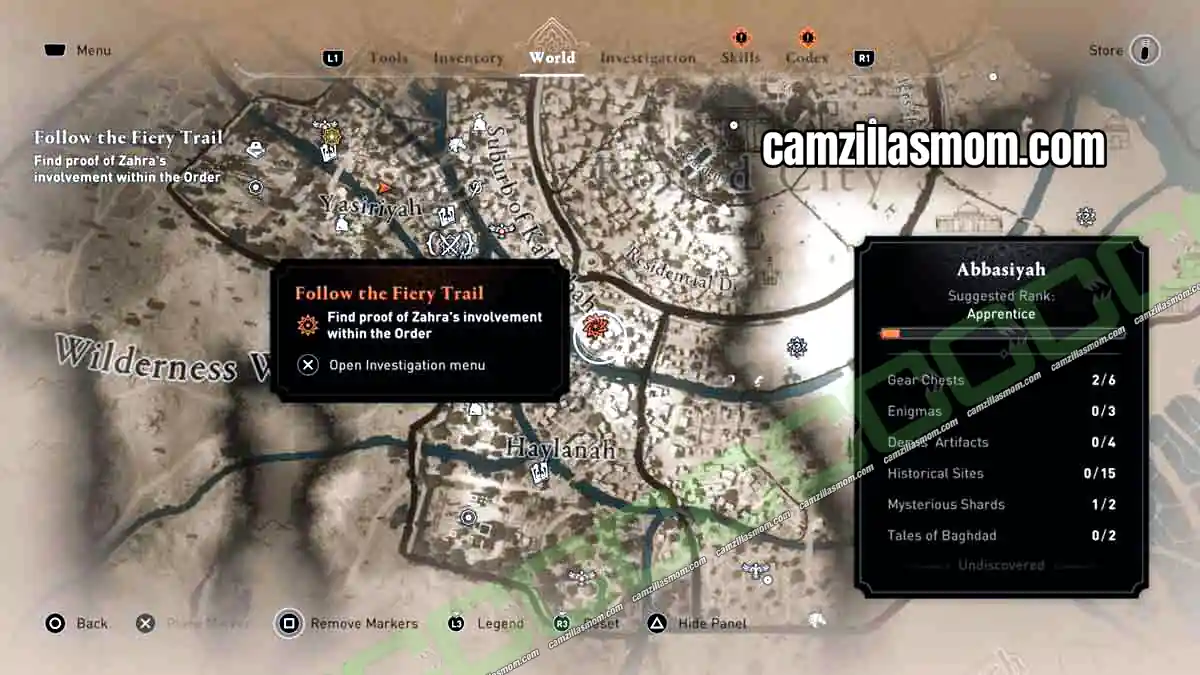 14-map-al-zarik-the-book-burner-investigation-assassins-creed-mirage Scholars Estate location on the map in Assassins Creed Mirage › camzillasmom.com