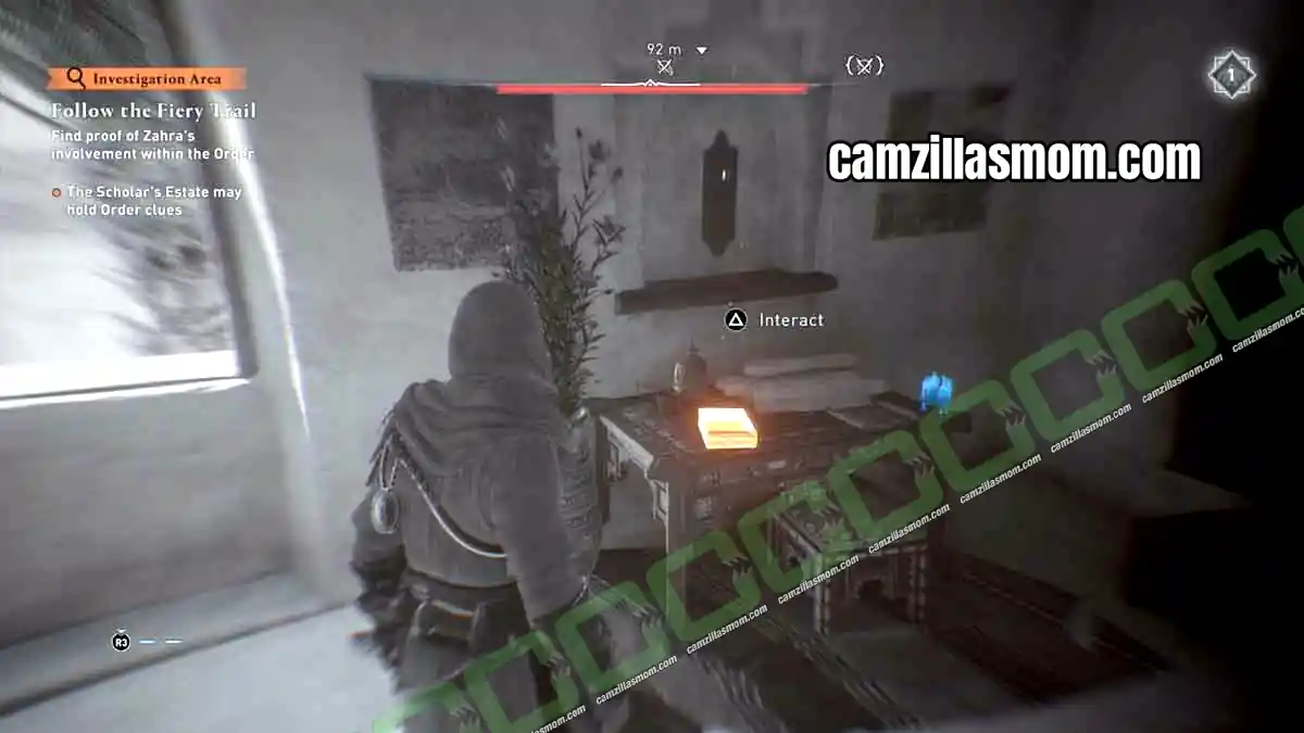 17-book-al-zarik-the-book-burner-investigation-assassins-creed-mirage Book by the window in the office of the Scholars Estate in Assassins Creed Mirage › camzillasmom.com