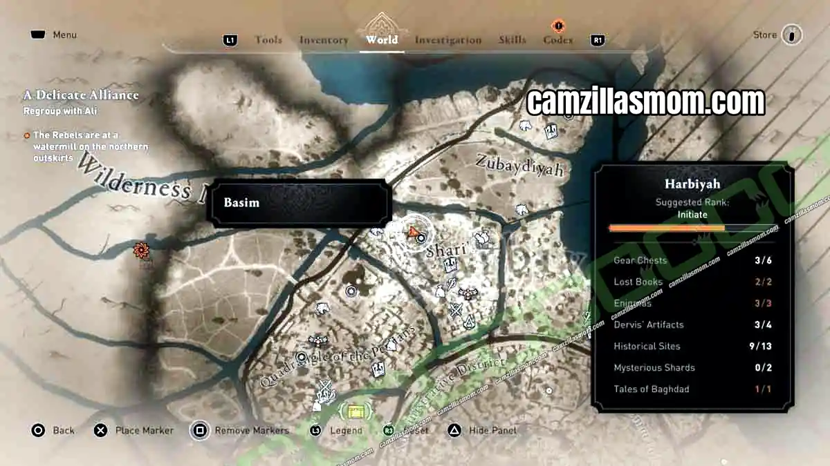 21-historical-site-harbiyah-collectibles-assassins-creed-mirage › camzillasmom.com