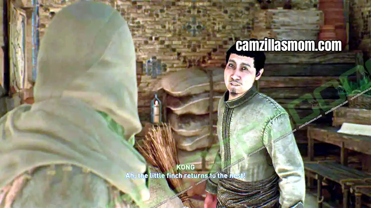 21-kong-harbormaster-investigation-assassins-creed-mirage Kong at his stall with the Grand Auction invitation in Assassins Creed Mirage › camzillasmom.com