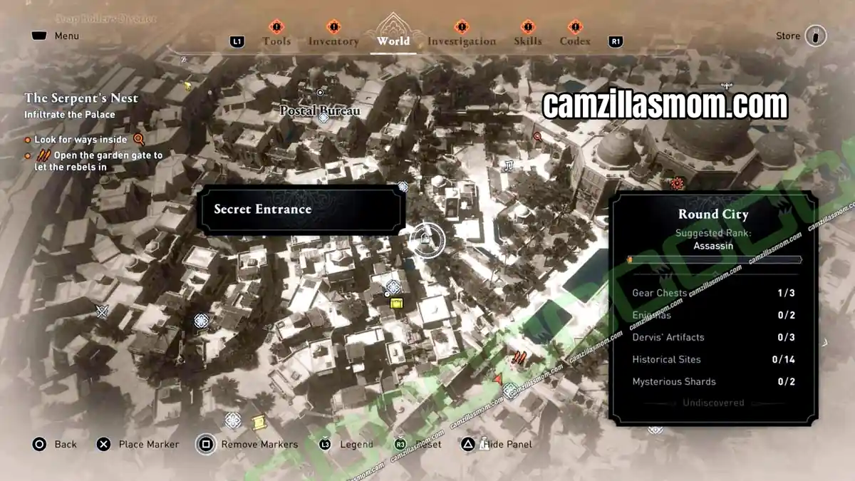 21-secret-entrance-al-bahamut-head-of-the-order-investigation-assassins-creed-mirage Secret entrance crack in the north wall of the Palace of the Green Dome in Assassins Creed Mirage › camzillasmom.com