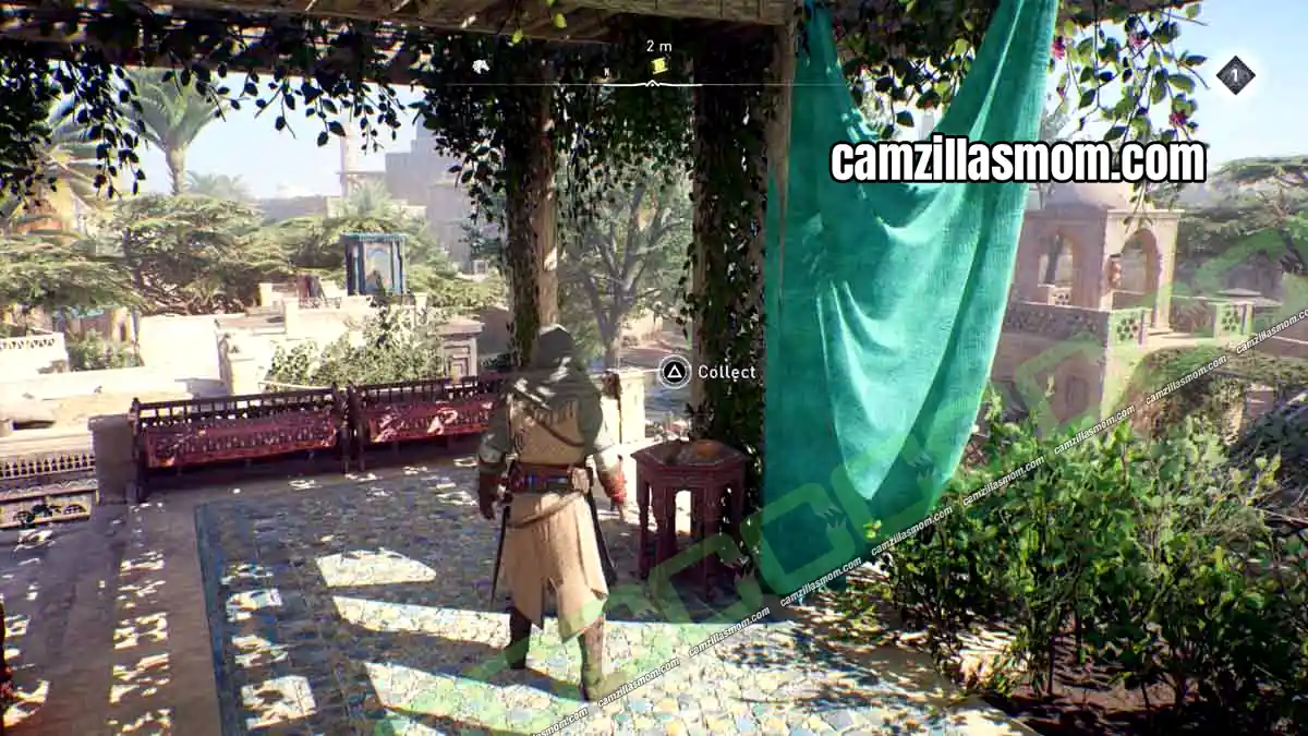 22-enigma-abbasiyah-all-collectibles-assassins-creed-mirage The Gift Enigma scroll on a rooftop west of the Pharmacy of Haylanah in Assassins Creed Mirage › camzillasmom.com